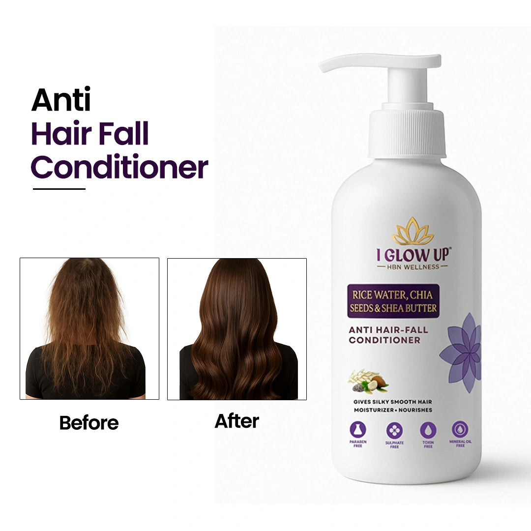 I GLOW UP Anti Hair Fall Conditioner | Best Conditioner for Dry, Frizzy Hair